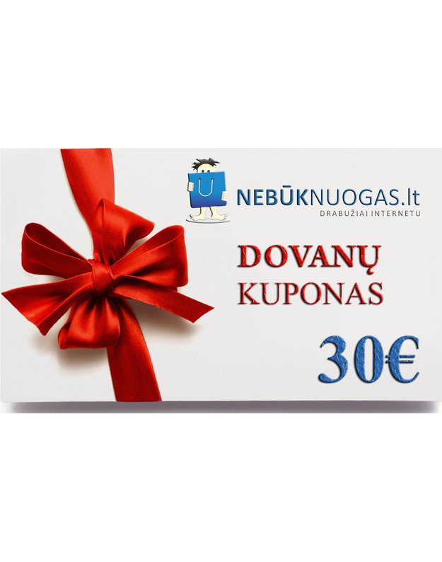 DOVANŲ KUPONAS 30 EUR